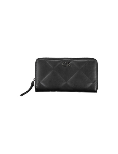 Calvin Klein Re-Lock Quilt Zip Around Wallet Black