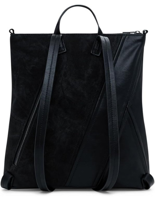 Desigual Pretoria Patch Tango Mini Backpack Black