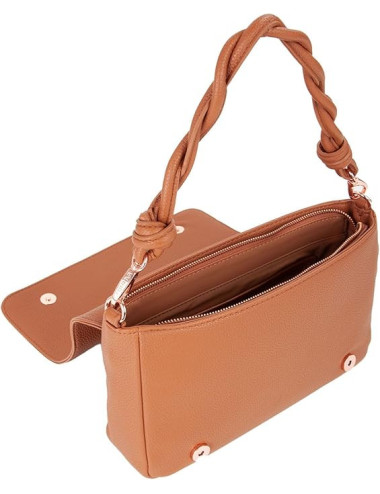 Valentino Bags Scarlett Re Γυναικεία Τσάντα Καφέ
