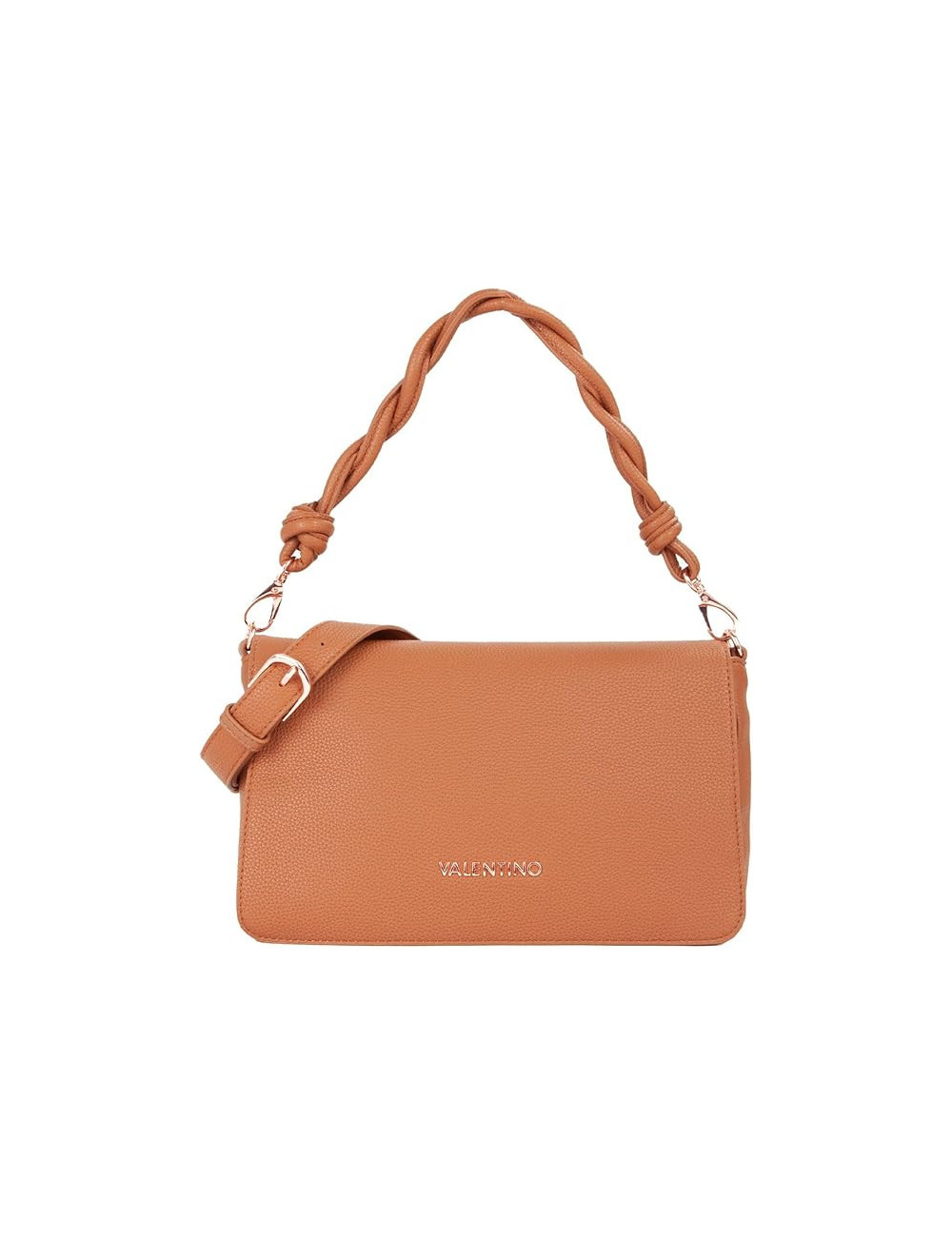 Valentino Bags Scarlett Re Γυναικεία Τσάντα Καφέ