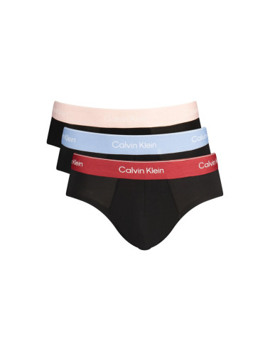 Calvin Klein Ανδρικά Σλιπ Μαύρο, Βυσσινή, Γαλάζιο, Ροζ (3Pack)