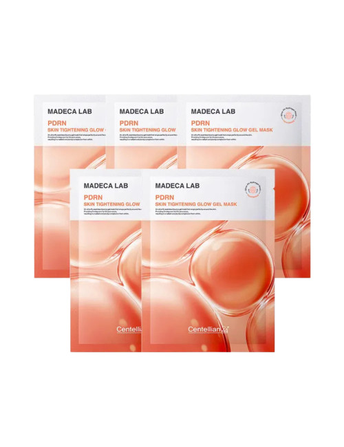 Centellian24 - PDRN Skin Tightening Glow Gel Mask Pack, 5 sheets