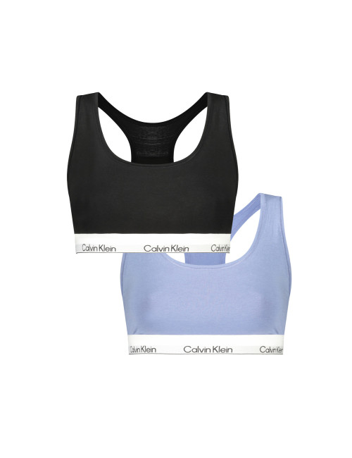 Calvin Klein Γυναικείο Μπουστάκι Black/Blue (2pack)