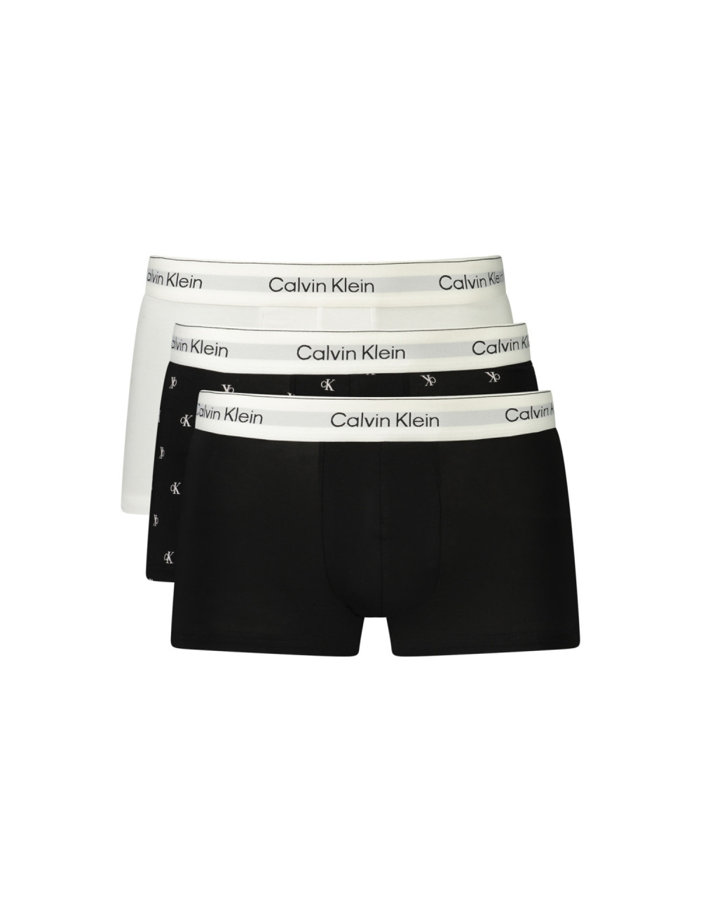 Calvin Klein Ανδρικά Μποξεράκια Black / Diamond Logo Black / Classic White variants (3Pack)