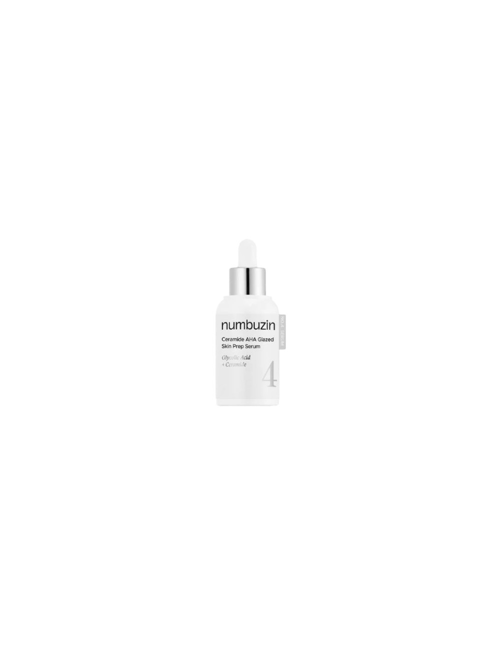 Numbuzin - No.4 Ceramide AHA Glazed Skin Prep Serum, 30ml