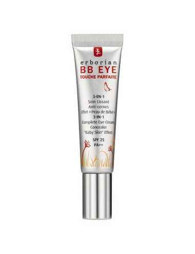 Erborian BB Eye 3-in-1 Κρέμα Ματιών για Ενυδάτωση , Αντιγήρανση , Λάμψη & Μαύροι Κύκλοι με 25SPF 15ml